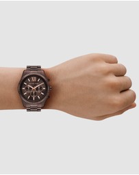 Michael Kors - Lexington Brown Chronograph Watch