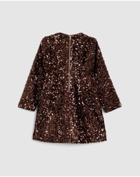 Bardot Junior - Juniper Sequin Mini Dress - Kids-Teens