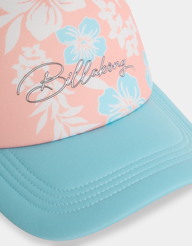Billabong Kids - Girls 6 to 16 Hibiscus Haze Trucker Cap