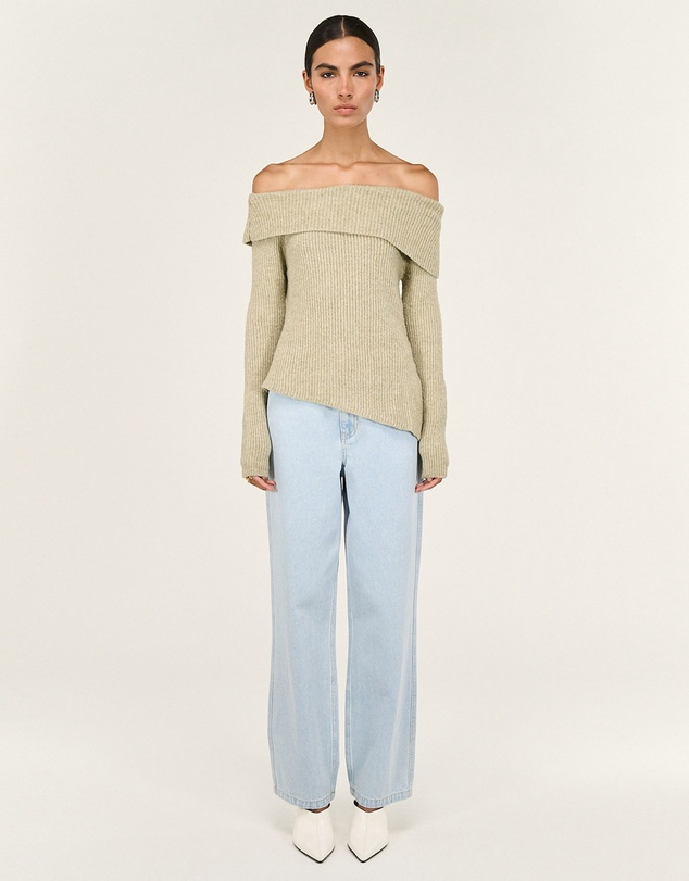Staple the Label - Alba Off Shoulder Knit