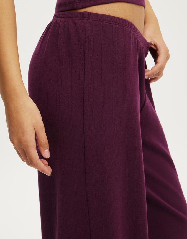 Cotton On Body - Dreamy Soft Pointelle Wide Leg Pant