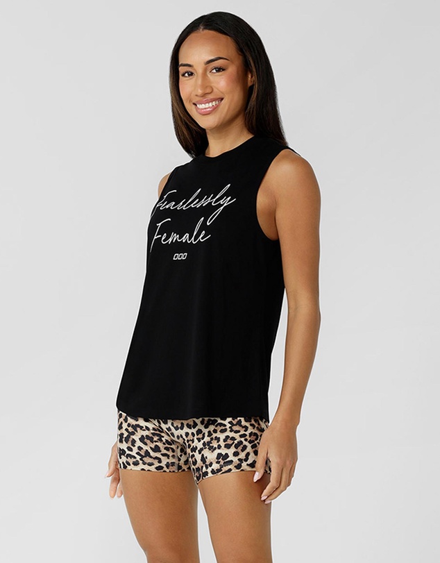 Lorna Jane - Fearlessly Female Muscle Tank