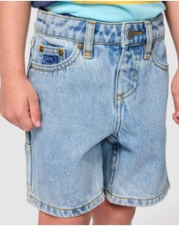 Rip Curl - Hyped Up Denim Shorts - Kids-Teens