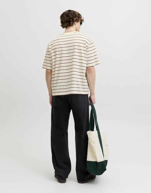 Jack & Jones - JorSavona Stripe Tee SS CN STYD SS26