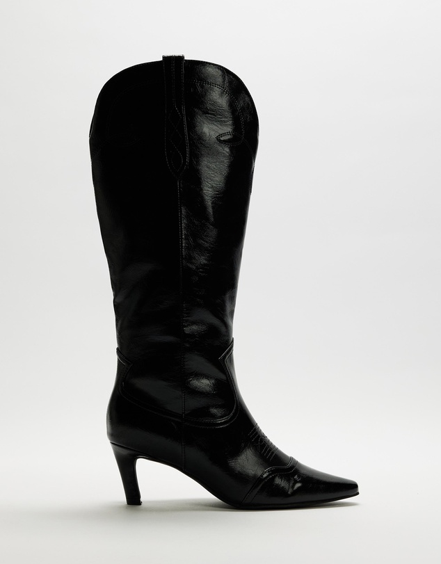 Dazie - Marie Western Pointed-Toe Boots