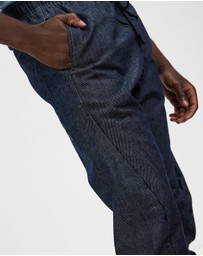 Surrounded By Ghosts - The Vanadium Denim Drawstring Pants