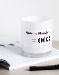Maison Blanche - 003 Cucumber & Mint - Large Candle