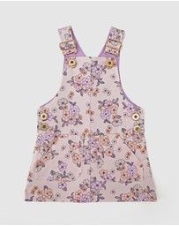 WITH LOVE FOR KIDS - Hazel Denim Pinafore Dress - Babies - Kids
