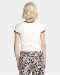 Volcom - Womens Stoney Time Ringer T-Shirt