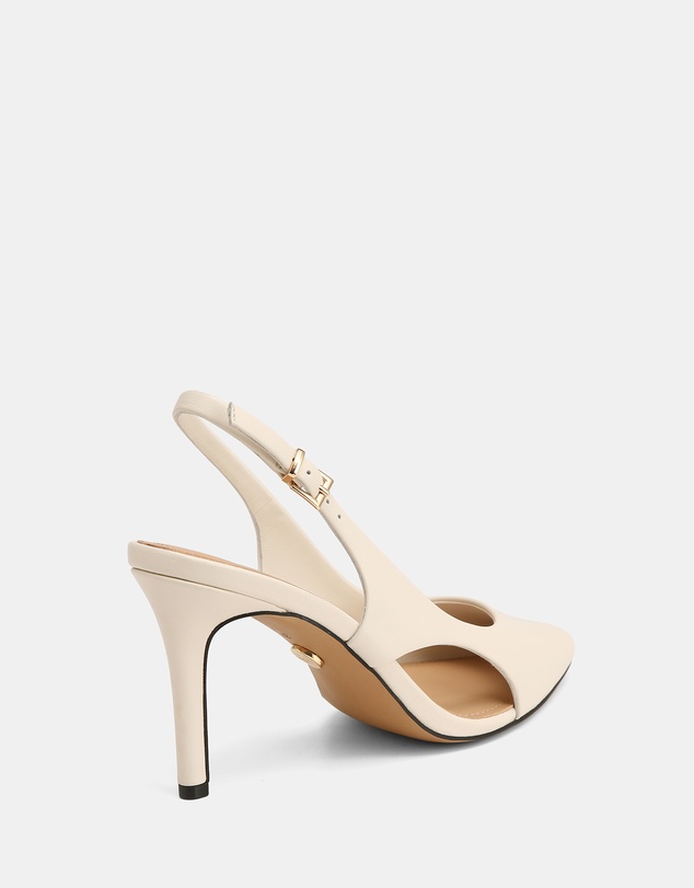 Wittner - Rachel Leather High Slingbacks