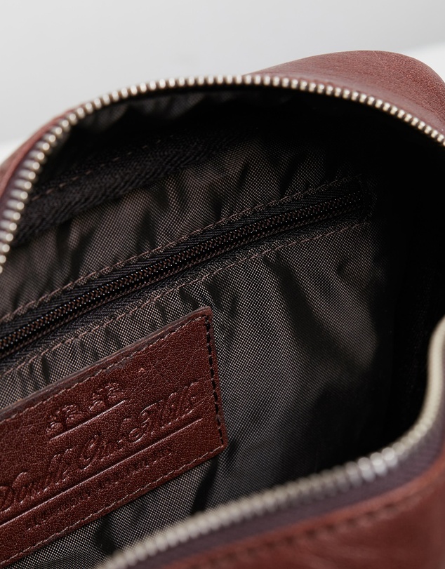 Staple Superior - George Leather Washbag