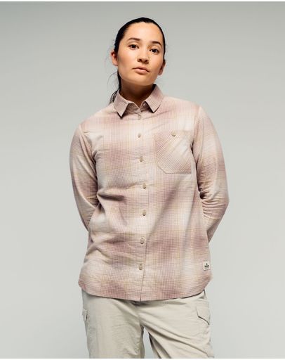 Taupe/Verde Plaid