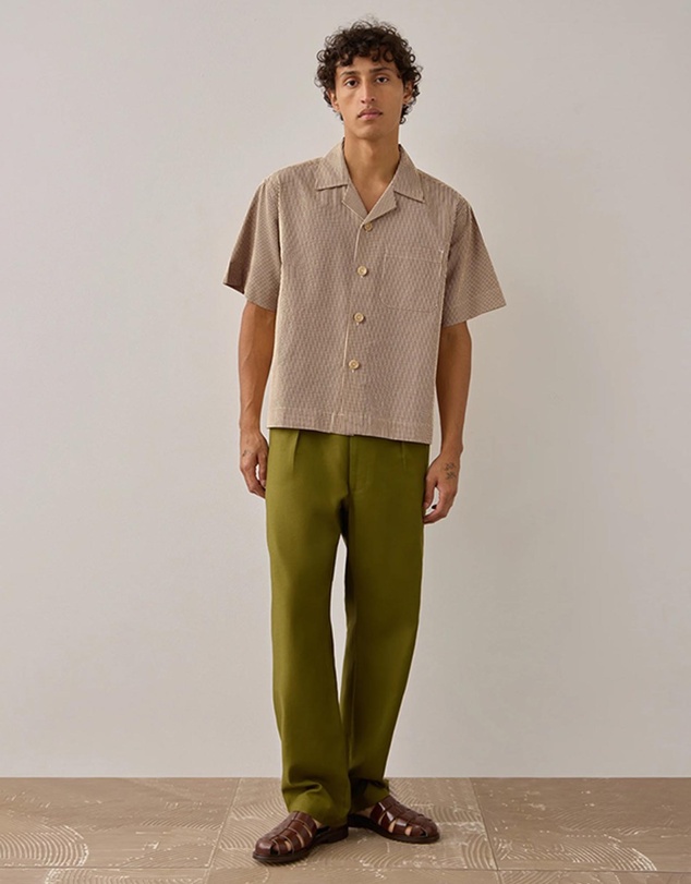 Charlton  - Japanese Seersucker SS Shirt