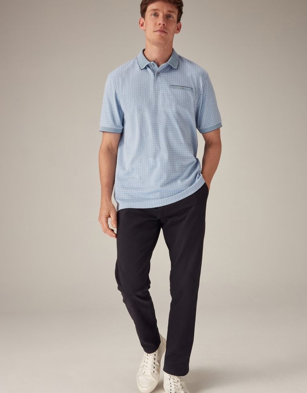 NEXT - Print Polo Shirt