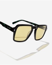 Hawkers Co - HAWKERS - Black Matcha LASH Sunglasses for Men and Women UV400