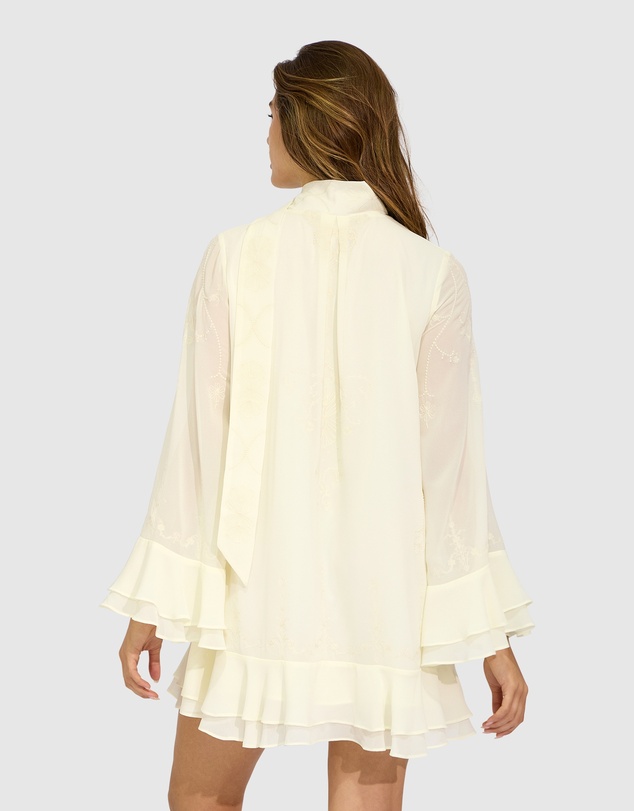 Belle & Bloom - Dream About Me Tie Neck Dress