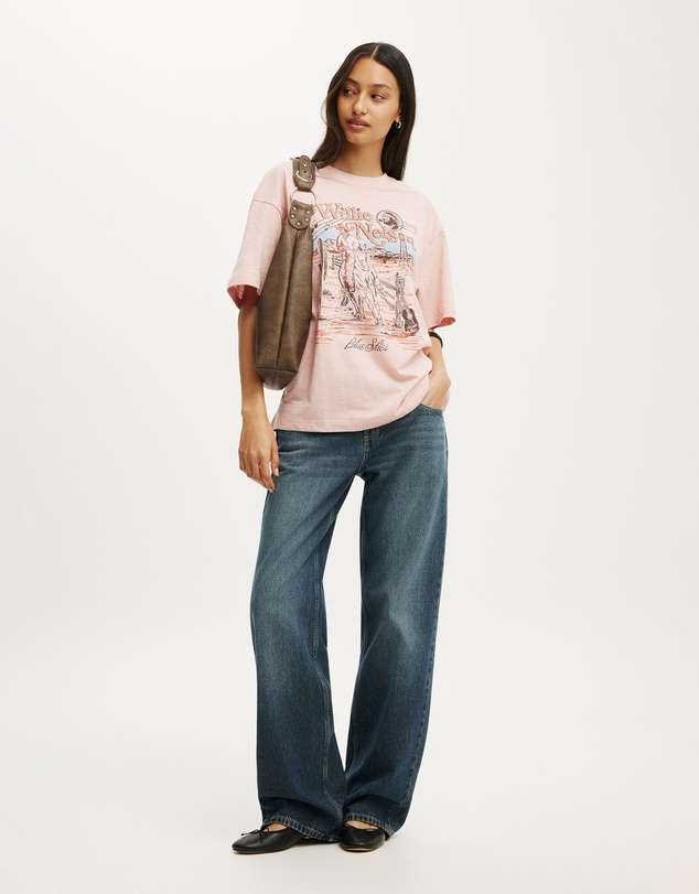 Cotton On - The Lcn Music Boxy Graphic Tee