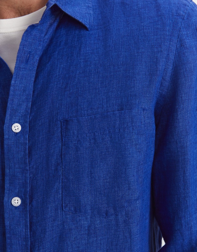 Sportscraft - Linen Long Sleeve Delave Shirt