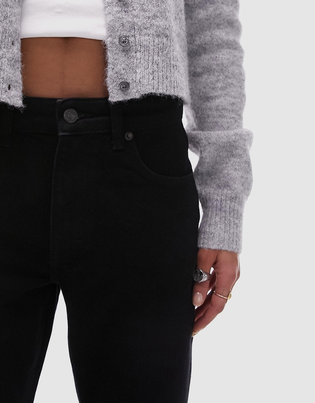 TOPSHOP - Mid Rise Straight Jeans