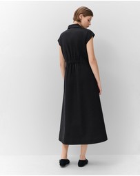 UNISON - Collared Midi Dress