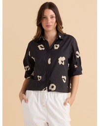 Betty Basics - Reagan Poplin Shirt