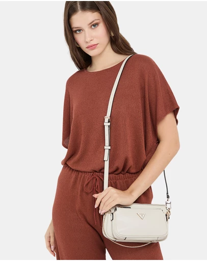 GUESS - Noelle Double Crossbody Pouch Bag