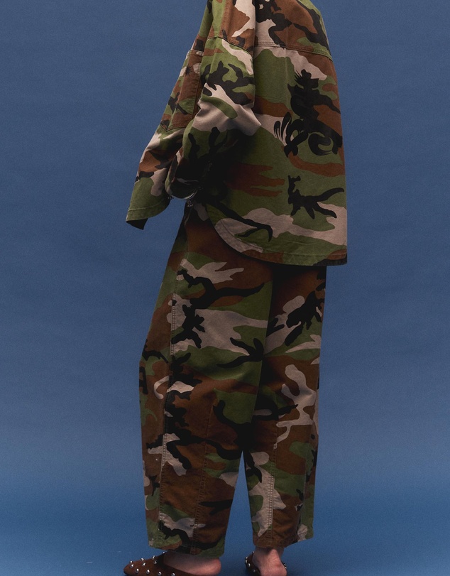 KINGA CSILLA - Camuffare Pallet Pants