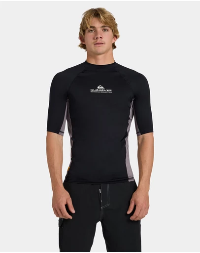 Quiksilver - Mens UV+ Short Sleeve Rashguard