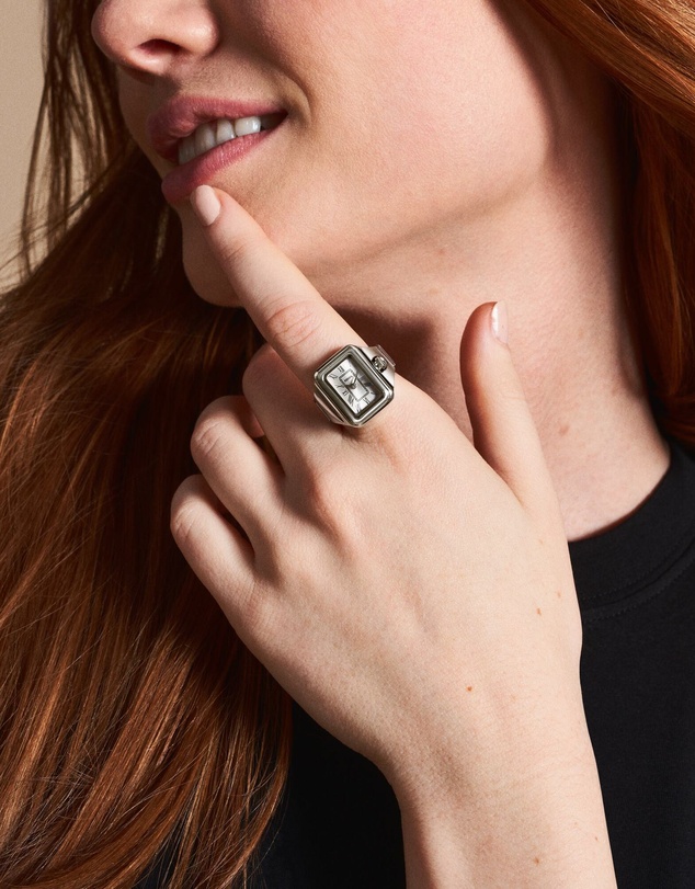 Fossil - Raquel Ring Silver Tone Analogue Watch