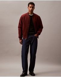 Calvin Klein Jeans - Smooth Cotton Monogram Logo Jumper