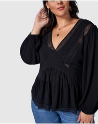 The Poetic Gypsy - Astral Passenger Lace Blouse