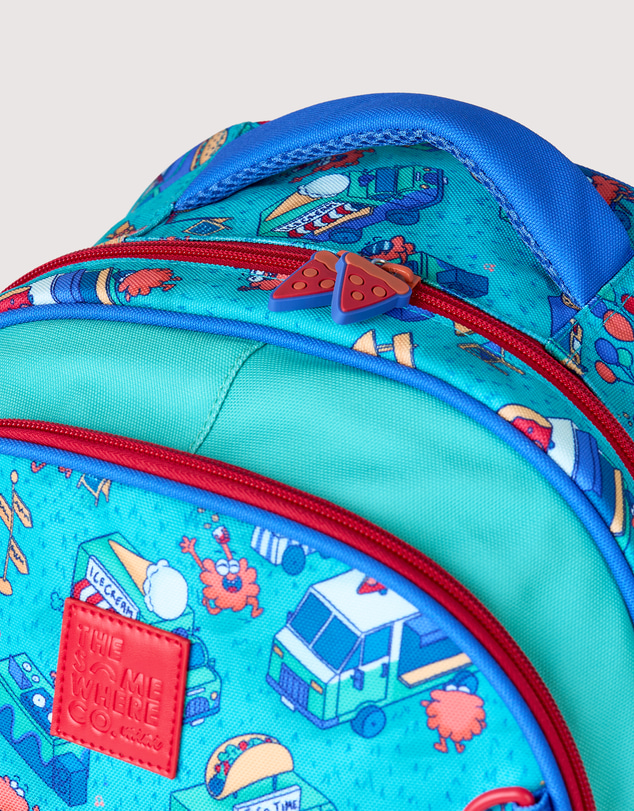 The Somewhere Co - Pizza Party Mini Explorer Backpack
