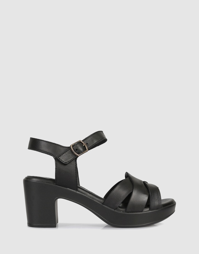 S by Sempre Di - Aria Block Sandals