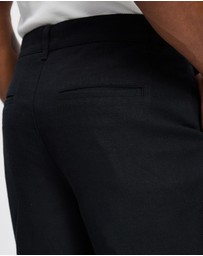 Staple Superior - Owen Linen Blend Shorts