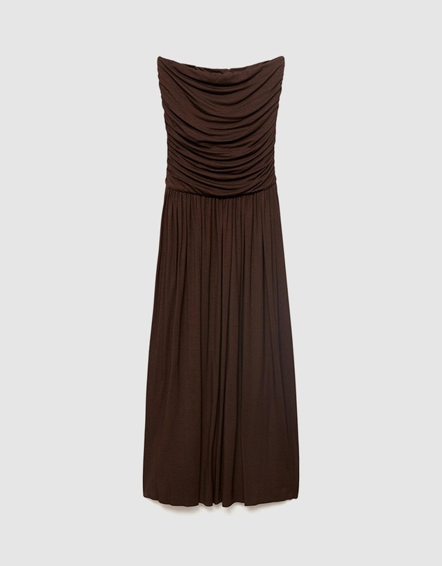 M.N.G - Owl Strapless Dress