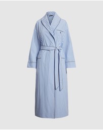 Polo Ralph Lauren - Shirting Stripes Heritage Long Cotton Robe