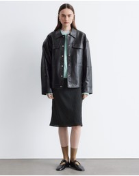 & Other Stories - Slip Midi Skirt