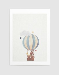 Olive et Oriel - Sky Friends On Linen II