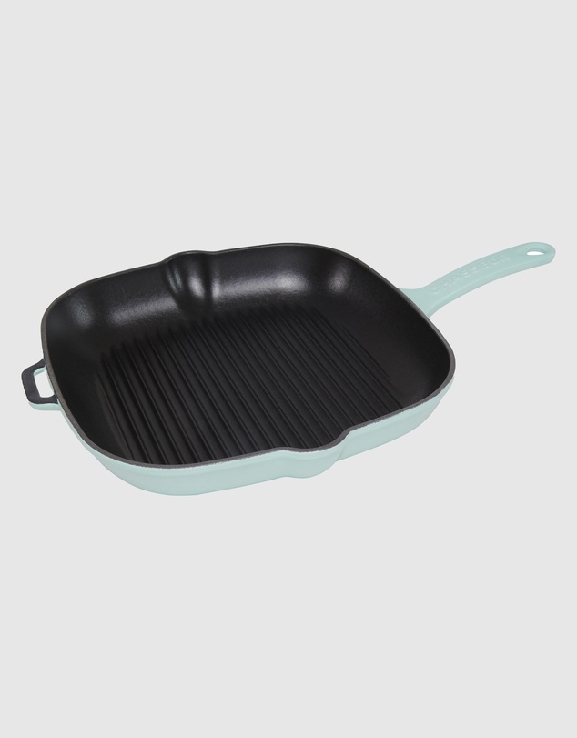 Chasseur - Square Grill 25cm - Duck Egg Blue