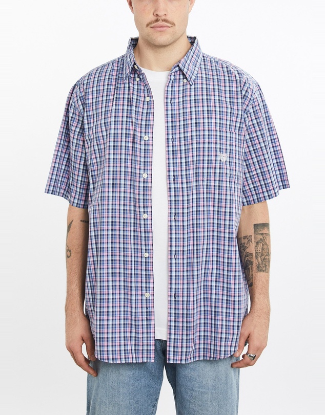 Vintage by The Real Deal - Pre Loved - Vintage Chaps Ralph Lauren Short Sleeve Button Up Shirt