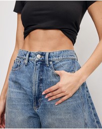Good American - Good Extreme Barrel Jeans