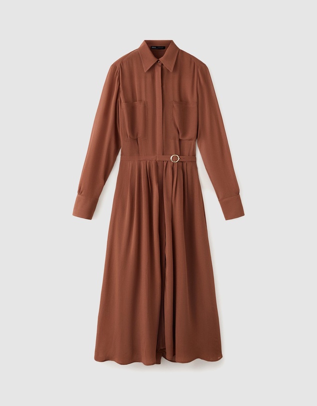 M.N.G - Belt Shirt Dress