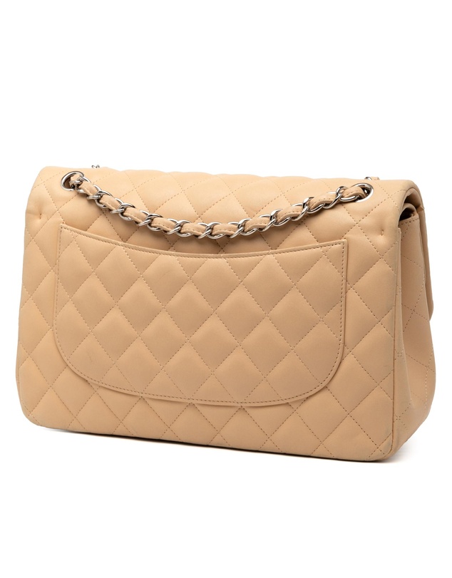 Pre-Loved by Azura Reborn - Pre-Loved Jumbo Classic Lambskin Double Flap