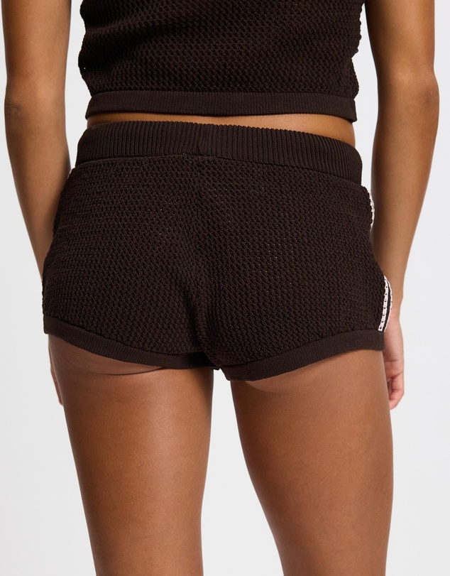 adidas Originals - Knitted Crochet Shorts