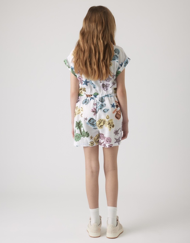 Decjuba Kids - Frankie Printed Playsuit - Teens