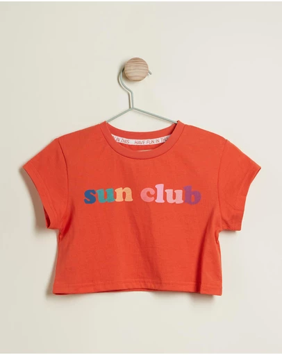 PLAY etc - Sunclub Crop Tee