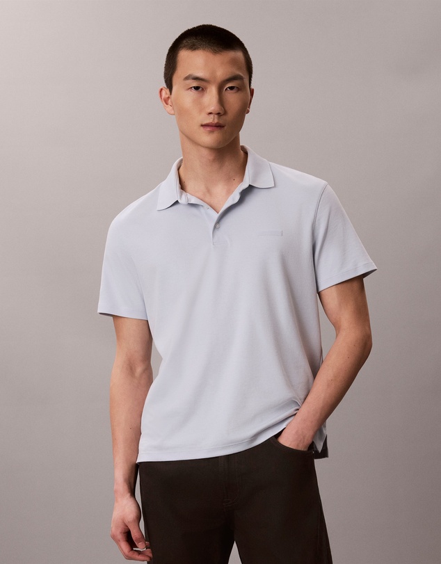 Calvin Klein - Slim Cotton Badge Polo Shirt