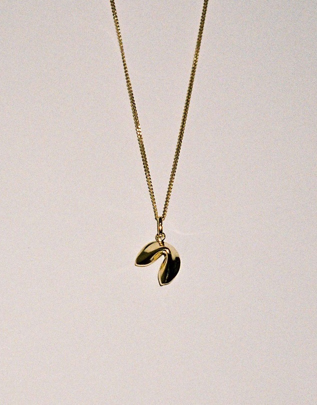 Meadowlark - Fortune Cookie Charm Necklace