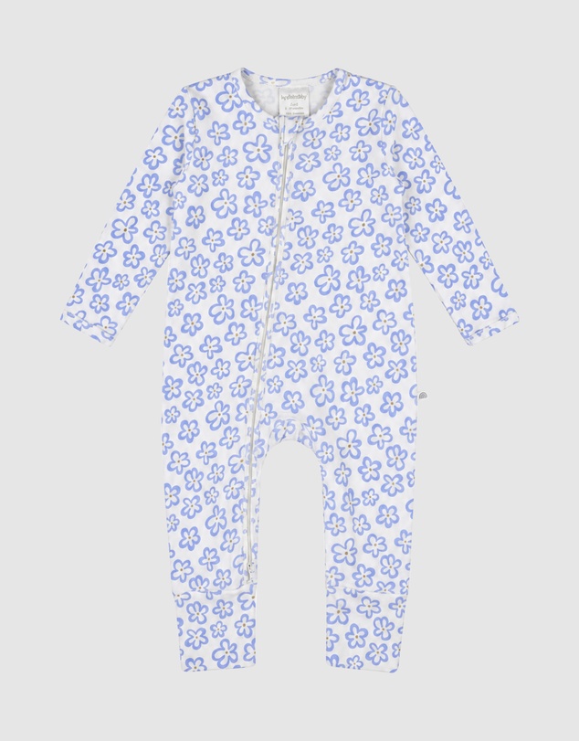 Kynd Baby - Essential Onesie in Hibiscus Blue