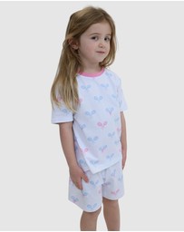 Sant And Abel - Kids Tennis Bows Short PJ Set